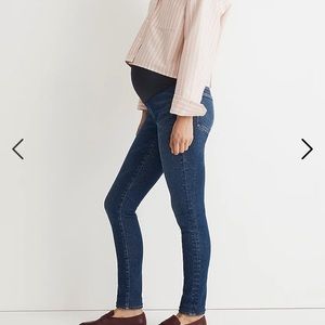 Madewell maternity skinny jeans